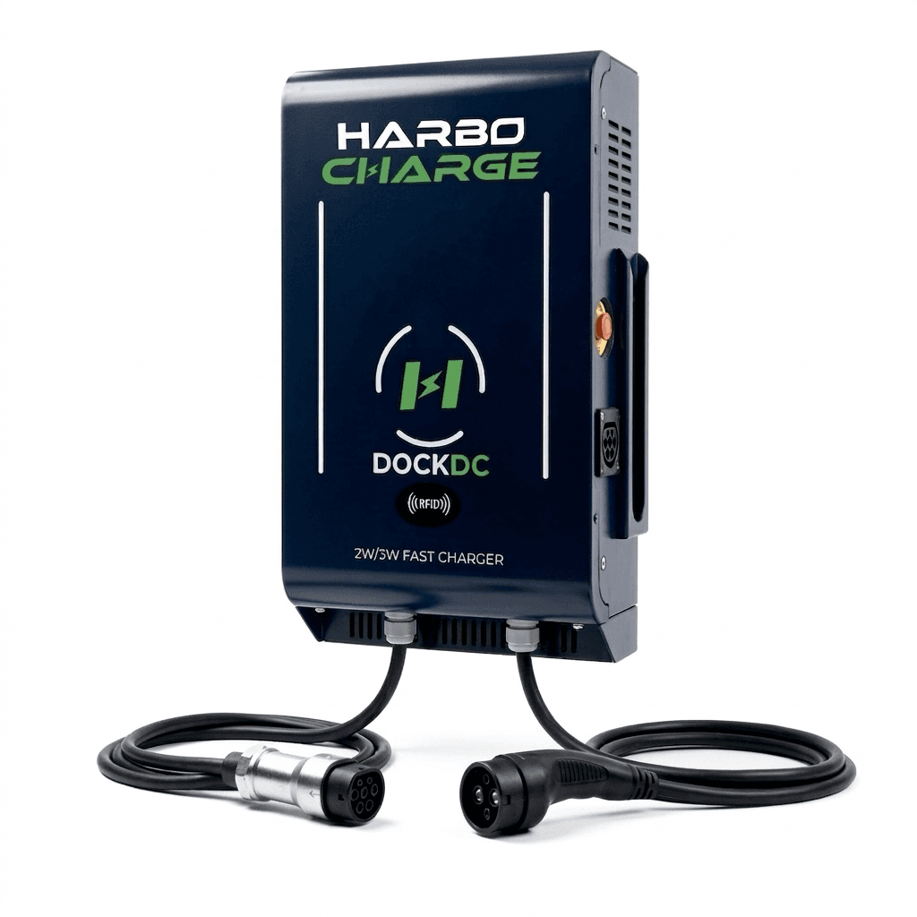 Dock DC Series charger front view